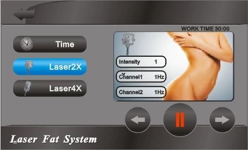 40K Wave Fat RF Lipo Laser Slimming Machine 650nm