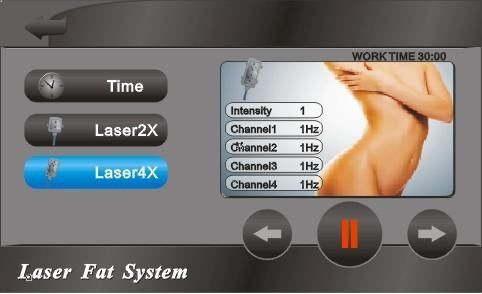 40K Wave Fat RF Lipo Laser Slimming Machine 650nm